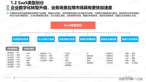 2021年中國saas市場研究報告